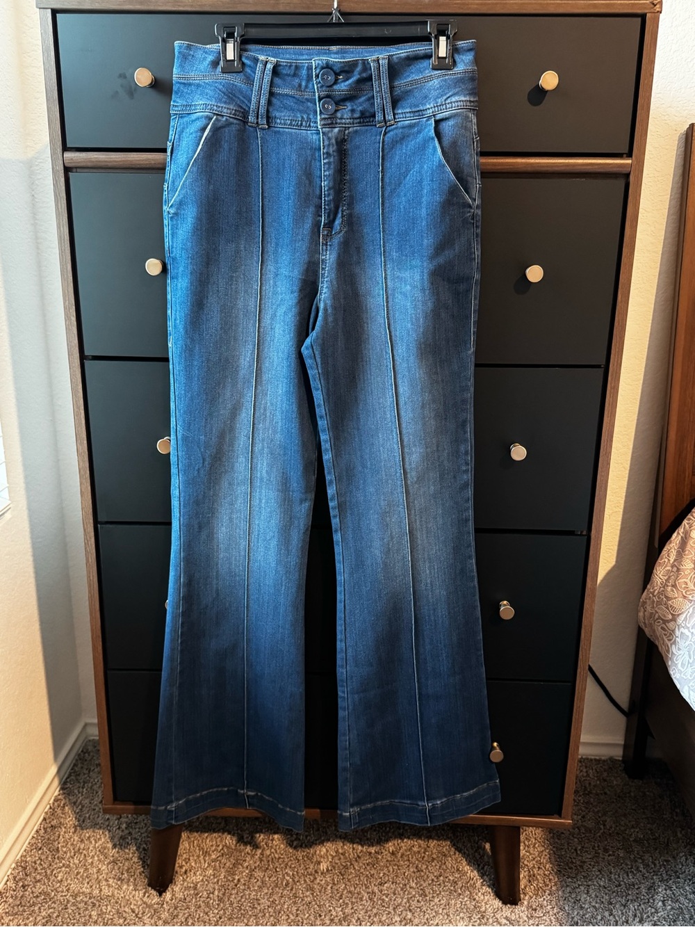 High Rise Trouser Jeans - Picture 2 of 13